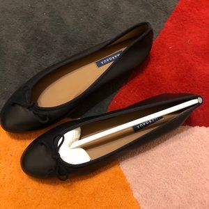 Margaux Demi flat - black leather